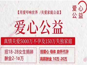亳州捐卵助孕生子 爱心志愿者招募